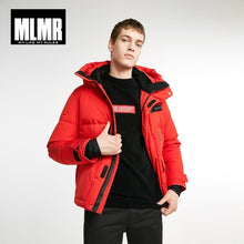 Load image into Gallery viewer, MLMR Men's Hooded Short Down Jacket Parka Coat JackJones New Brand Menswear 218412512