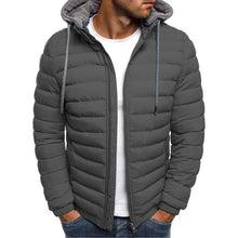 Load image into Gallery viewer, Zogaa Winter Jacket Men Hooded Coat Causal Zipper Men's Jackets Parka Warm Clothes Men Streetwear Clothing For Men 2019