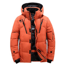 Load image into Gallery viewer, High Quality Winter Jacket Men Hooded Thick Warm Duck Down Parka Coat Casual Slim Down Mens Overcoat Many Pockets